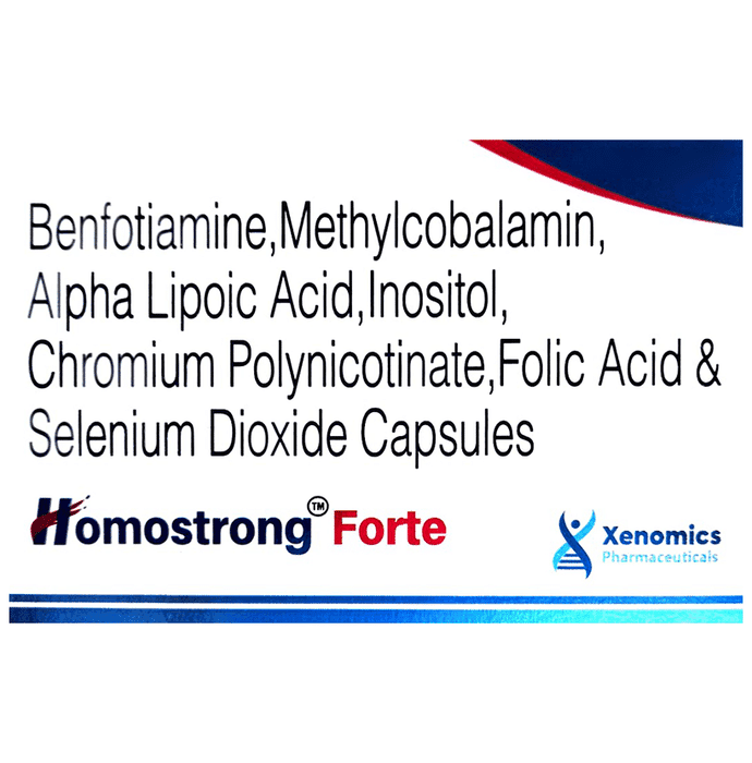 Homostrong Forte Capsule – 5eff96e7-a20d-4f28-b924-3d468e9b3608 by Xenomics Pharmaceuticals Pvt Ltd — photo 1 of 4