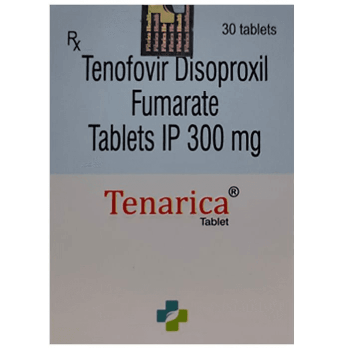 Tenarica Tablet – Tenofovir disoproxil fumarate (300mg) by Fibrica Healthcare Pvt Ltd — photo 1 of 6
