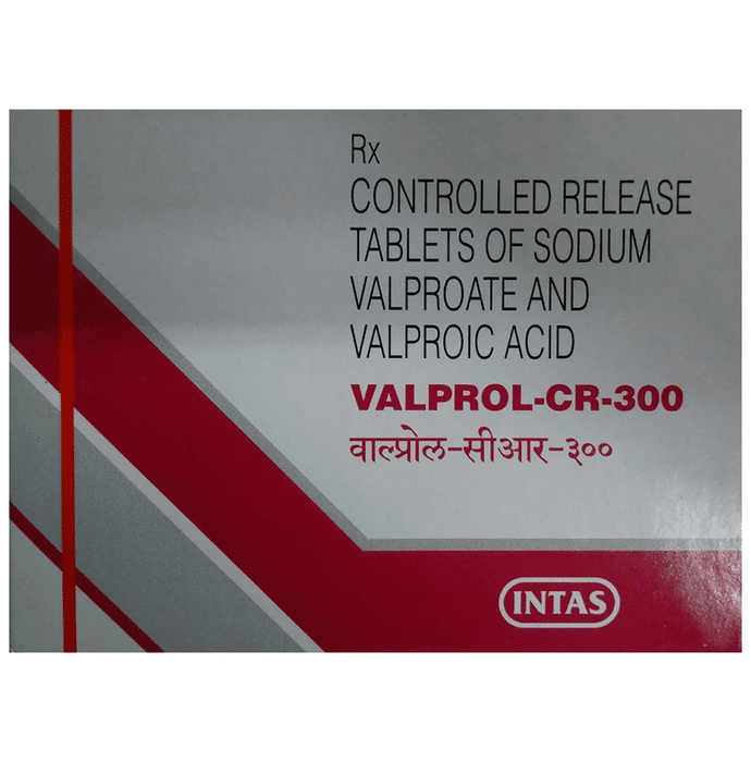 Valprol -CR 300 Tablet – Valprol -CR 300 Tablet by Intas Pharmaceuticals Ltd — photo 1 of 2