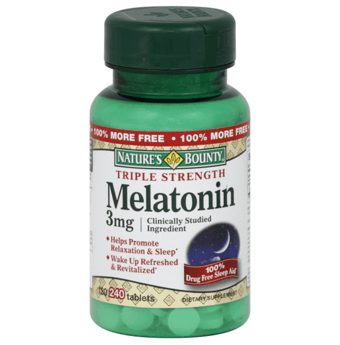 Nature's Bounty Triple Strength Melatonin 3mg Tablet – cdfa6c8b-12ed-4e13-ae3a-c92ec1b3b2f0 by Nature's Bounty