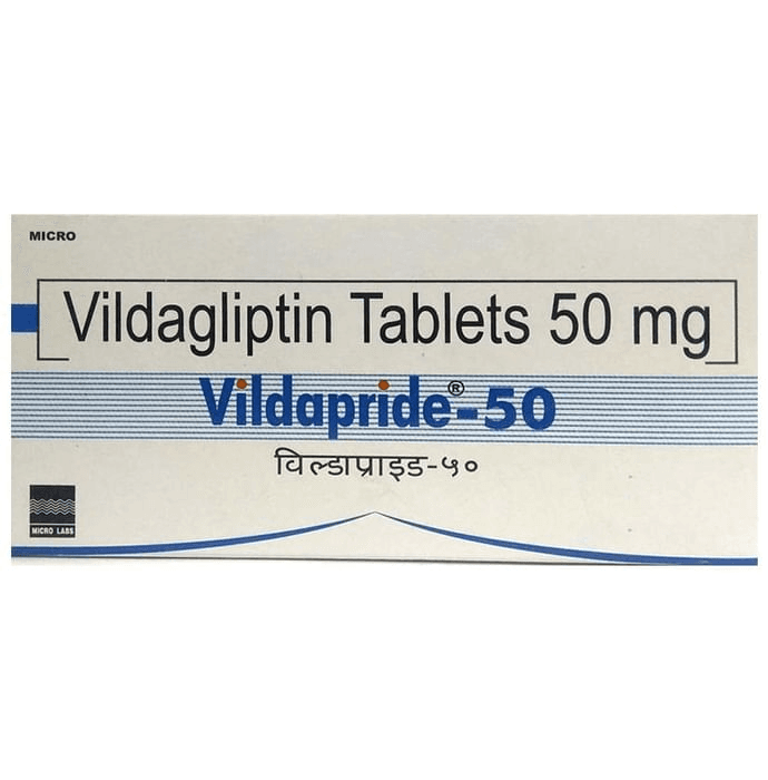 Vildapride 50 Tablet – 2de987b3-85da-4f27-8d20-9ed389d19308 by Micro Labs Ltd — photo 1 of 2