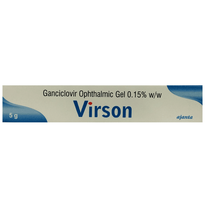 Virson Ophthalmic Gel – Ganciclovir (1.5mg) by Ajanta Pharma Ltd — photo 1 of 4