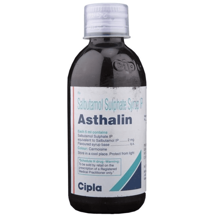 Asthalin Syrup – Salbutamol (2mg/5ml) by Cipla Ltd — photo 1 of 2