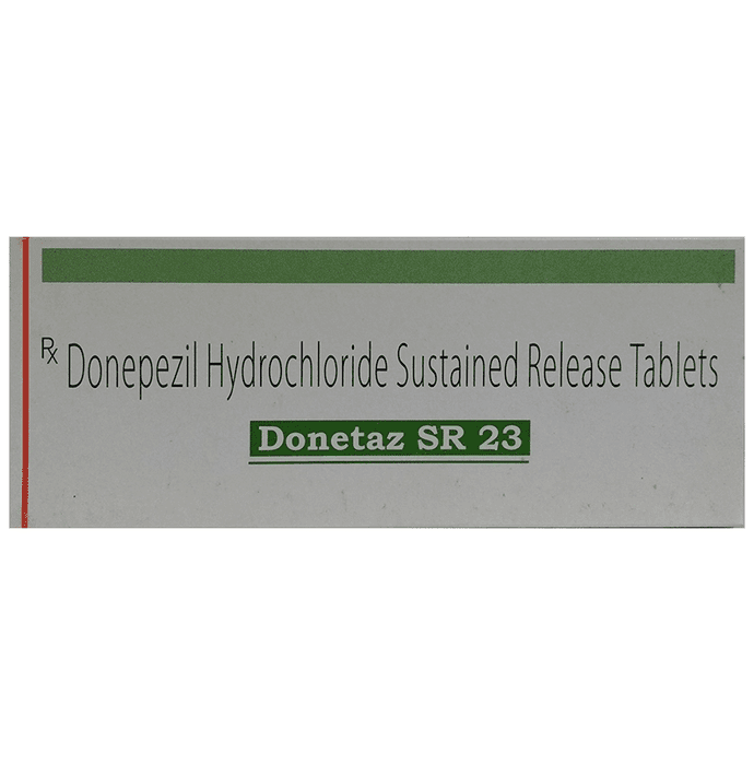 Donetaz SR 23 Tablet – Donepezil (23mg) 23 mg by Sun Pharmaceutical Industries Ltd — photo 1 of 5