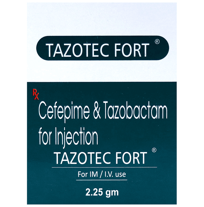 Tazotec Fort 2.25gm Injection – 6b4a0d2d-fe97-4ed4-a29c-a90b5350c4c3 by Tyykem Private Limited — photo 1 of 3