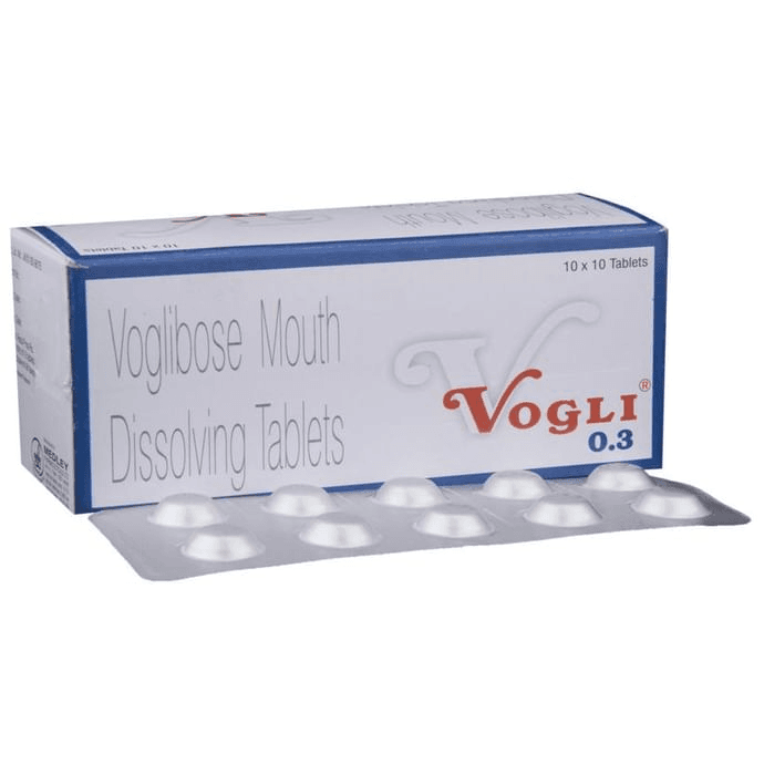 Vogli 0.3 Tablet MD – Voglibose (0.3mg) 0.3 mg by Medley Pharmaceuticals — photo 1 of 6