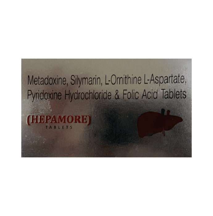 Hepamore Tablet – Metadoxine (500mg) by Chemo Healthcare Pvt Ltd — photo 1 of 3