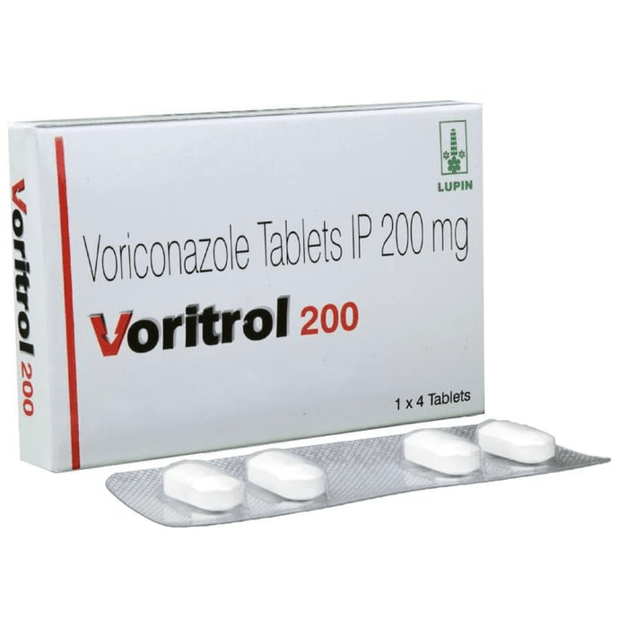 Voritrol 200 Tablet – Voriconazole (200mg) 200 mg by Lupin Ltd — photo 1 of 5