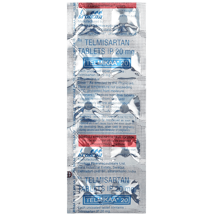 Telmikaa 20 Tablet