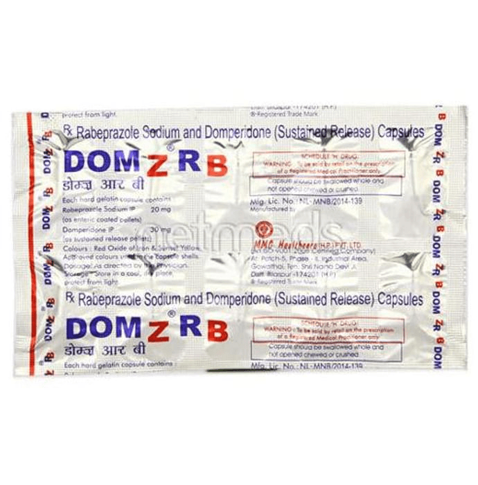 Domz RB Capsule SR – Domperidone (30mg) by MMC Healthcare Ltd
