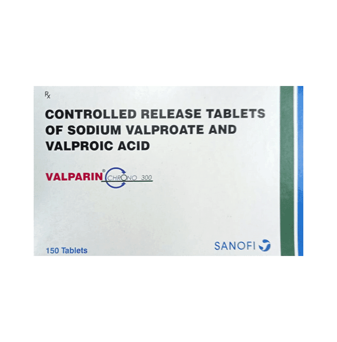 Valparin Chrono 300 Tablet CR – Valparin Chrono 300 Tablet CR by Sanofi India Ltd — photo 1 of 3