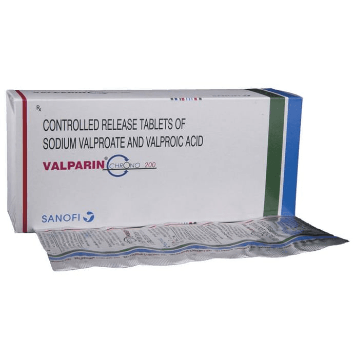 Valparin Chrono 200 Tablet CR – Valparin Chrono 200 Tablet CR by Sanofi India Ltd — photo 1 of 4