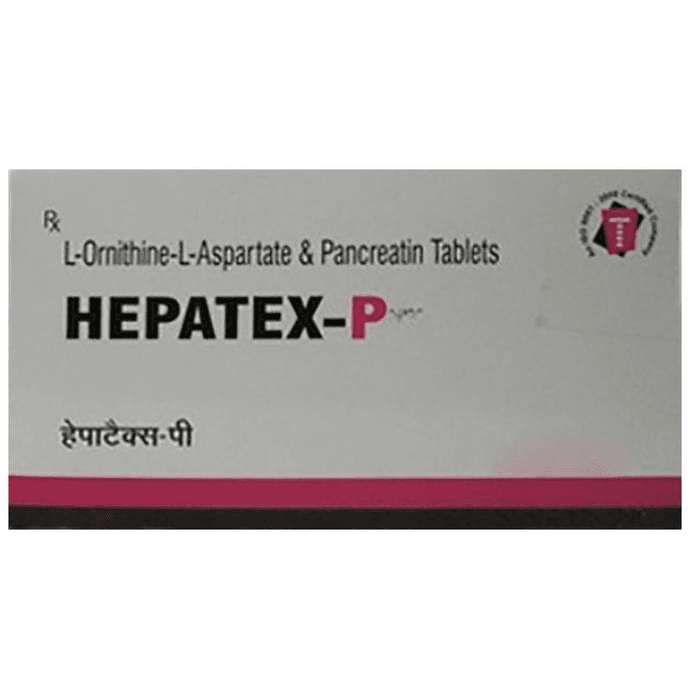 Hepatex-P Tablet – L-Ornithine L-Aspartate (150mg) by Texas Pharmaceuticals