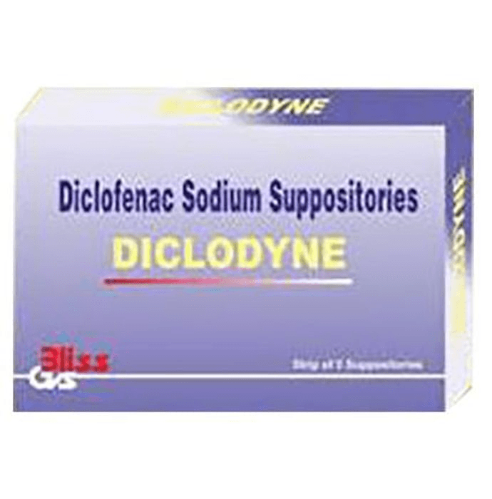 Diclodyne 100 Suppository