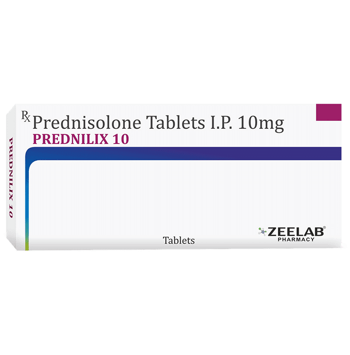 Prednilix 10 Tablet – 21eee12b-c6ba-4c5f-b4ef-f29cb1e80db4 by Zeelab Pharmacy Pvt Ltd