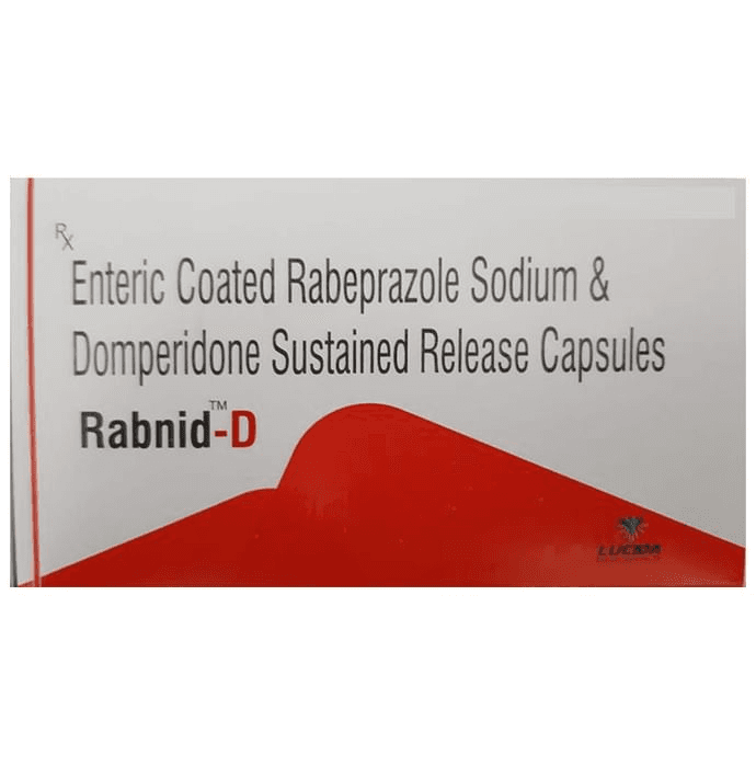 Rabnid-D Capsule SR – Domperidone (30mg) by Lucida Pharmaceuticals Pvt Ltd