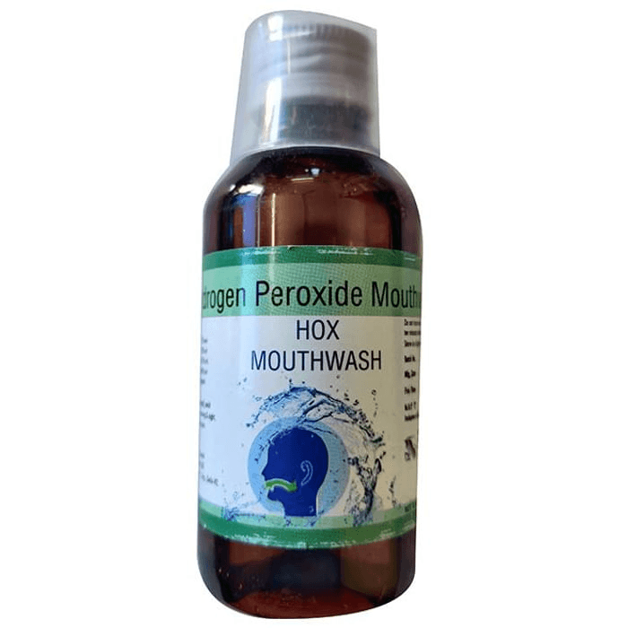 Hox Mouth Wash – Hydrogen Peroxide (1.5% w/v) by Capricorn Biotech