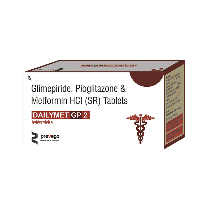 Dailymet GP 2 Tablet SR