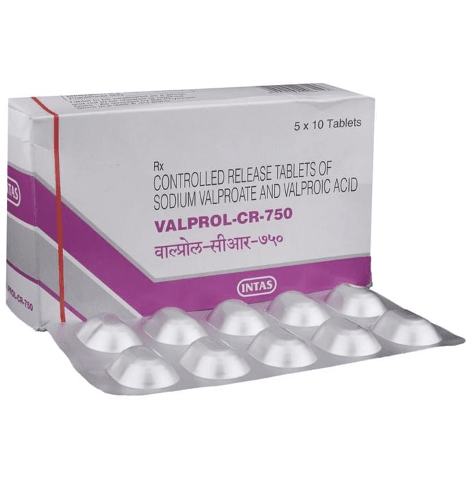 Valprol -CR 750 Tablet – Valprol -CR 750 Tablet by Intas Pharmaceuticals Ltd — photo 1 of 6