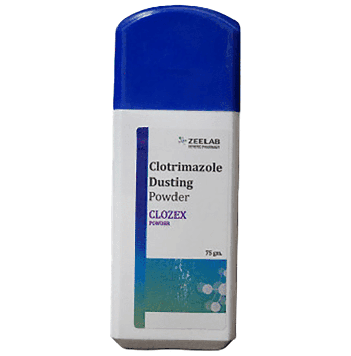 Clozex Dusting Powder – 9de2e08c-0d97-4b08-abed-2babc53f70d5 by Zeelab Pharmacy Pvt Ltd — photo 1 of 2