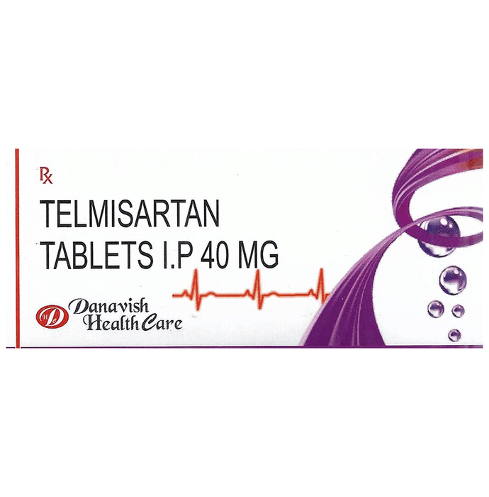 Danavish Telmisartan 40mg Tablet – 41bea068-248c-4521-bb44-587514ce9fa8 by Danavish Healthcare — photo 1 of 3