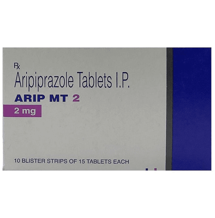 Arip MT 2 Tablet – Aripiprazole (2mg) 2 mg by Torrent Pharmaceuticals Ltd — photo 1 of 2
