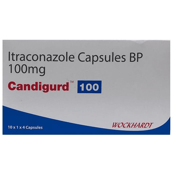 Candigurd 100 Capsule – Itraconazole (100mg) 100 mg by Dr Reddy's Laboratories Ltd — photo 1 of 2