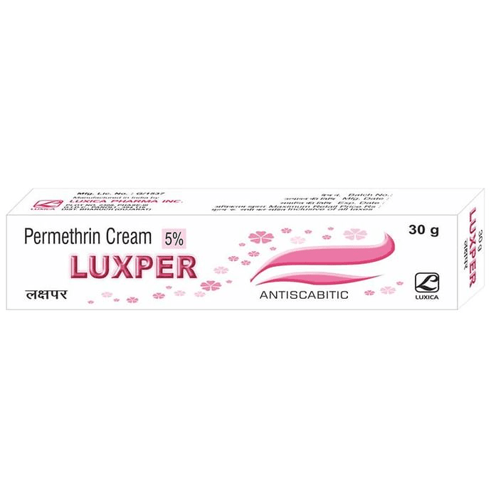 Luxper Cream – Permethrin (50mg) by Luxica Pharma Inc.