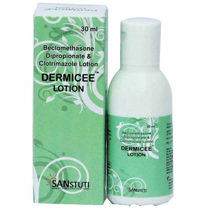 Dermicee Lotion – Beclometasone (0.025% w/v) by Sanstuti Pharmaceuticals Pvt Ltd — photo 1 of 2