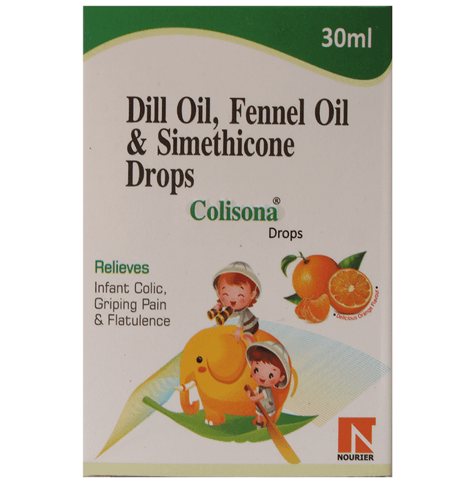 Colisona Oral Drops Delicious Orange