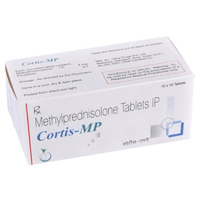 Cortis-MP Tablet – Methylprednisolone (4mg) by Dolvis Bio Pharma Pvt Ltd
