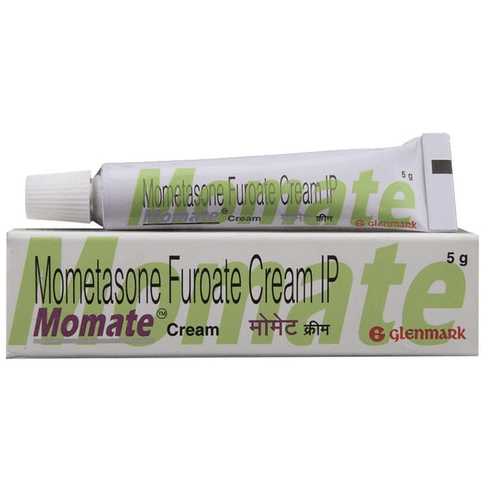 Momate Cream – Mometasone (0.1% w/w) by Glenmark Pharmaceuticals Ltd — photo 1 of 4