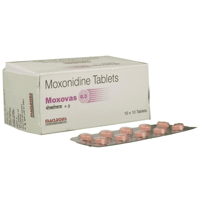 Moxovas 0.3 Tablet – Moxonidine (0.3mg) 0.3 mg by Macleods Pharmaceuticals Pvt Ltd — photo 1 of 5