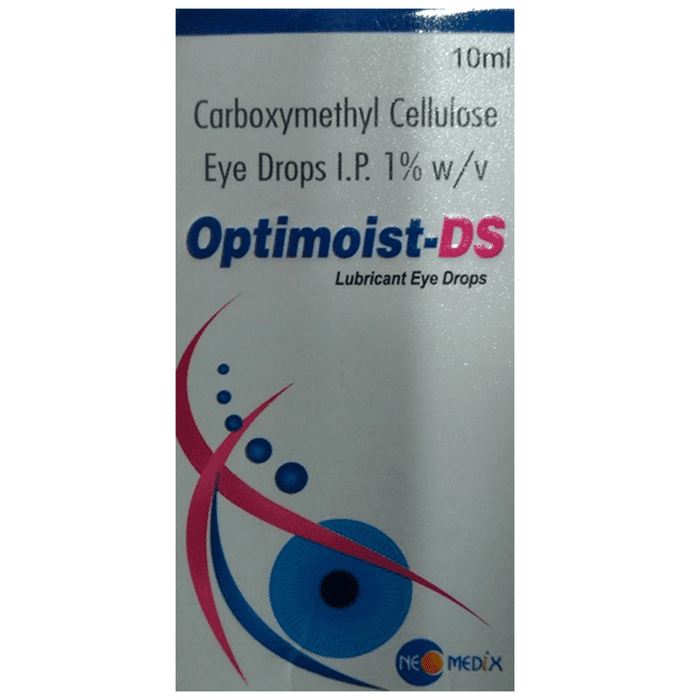 Optimoist-DS Lubricant Eye Drop – Carboxymethylcellulose (1% w/v) by Neomedix Healthcare India Private Limited — photo 1 of 2