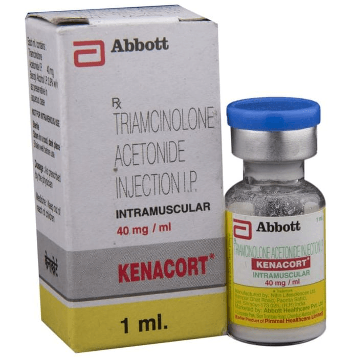 Kenacort 40mg Injection – Triamcinolone (40mg/ml) 40 mg by Abbott — photo 1 of 5