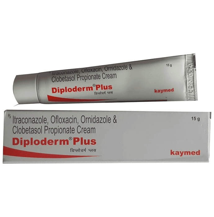 Diploderm Plus Cream – Ofloxacin (0.75% w/w) by Kaymed Pharmaceuticals Pvt. Ltd.