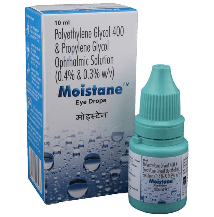 Moistane Eye Drop – Polyethylene Glycol (0.4% w/v) by Micro Labs Ltd — photo 1 of 5
