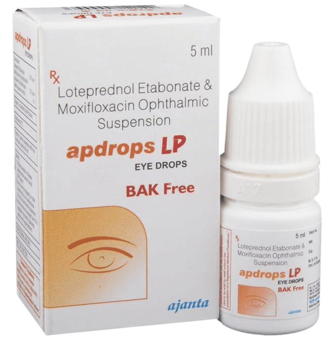 Apdrops LP Eye Drop BAK Free – Loteprednol etabonate (0.5% w/v) by Ajanta Pharma Ltd — photo 1 of 5