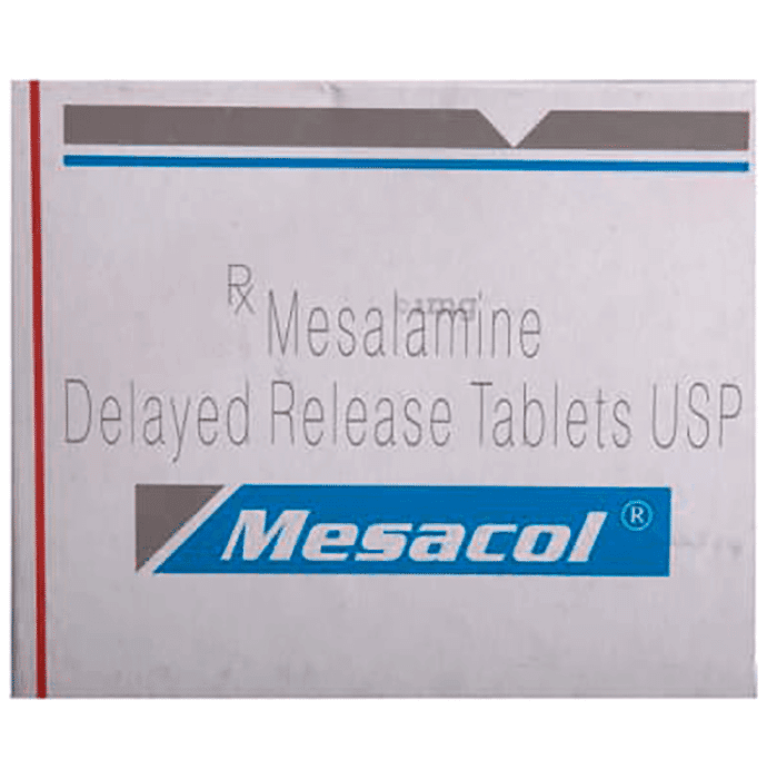 Mesacol Tablet DR – Mesalazine (400mg) by Sun Pharmaceutical Industries Ltd — photo 1 of 3