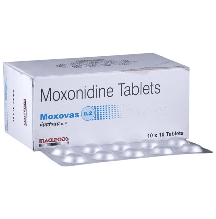 Moxovas 0.2 Tablet – Moxonidine (0.2mg) 0.2 mg by Macleods Pharmaceuticals Pvt Ltd — photo 1 of 6