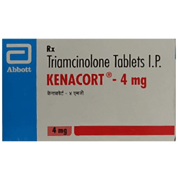 Kenacort 4mg Tablet – eed521ec-5e7a-4c0b-976c-d79d9490607b by Abbott — photo 1 of 2