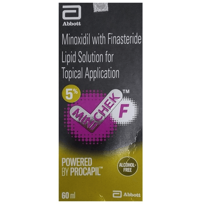 Minichek F Solution – Minoxidil (5% w/v) by Abbott — photo 1 of 3