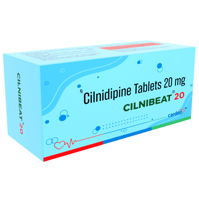 Cilnibeat 20mg Tablet – Cilnidipine (20mg) 20 mg by Biotics Lab Life Services Private Limited — photo 1 of 2
