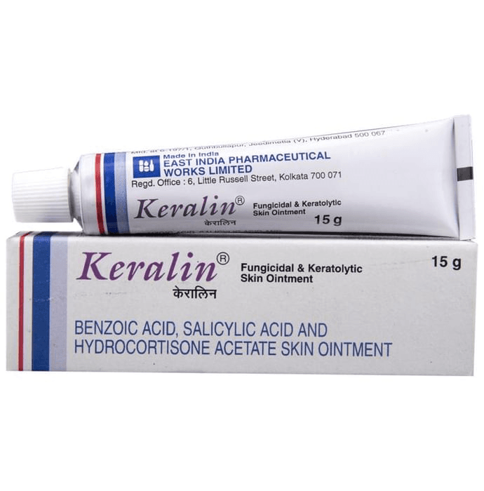 Keralin Ointment – Benzoic Acid (12% w/w) by East India Pharmaceutical Works Ltd — photo 1 of 4