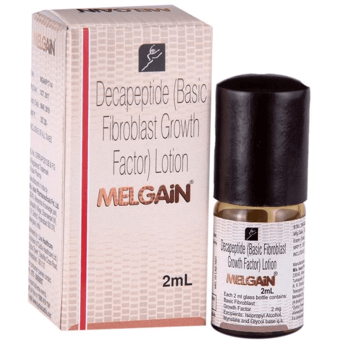 Melgain Lotion – Deca Peptide (1mg/ml) by Zydus Cadila — photo 1 of 5