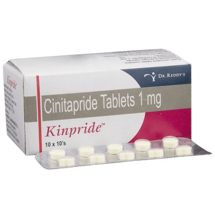 Kinpride Tablet – Cinitapride (1mg) by Dr Reddy's Laboratories Ltd — photo 1 of 6