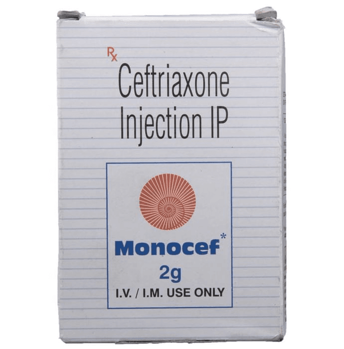 Monocef 2gm Injection – Ceftriaxone (2gm) by Aristo Pharmaceuticals Pvt Ltd — photo 1 of 5