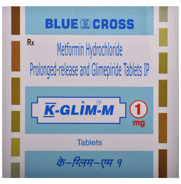 K-Glim-M 1mg Tablet PR