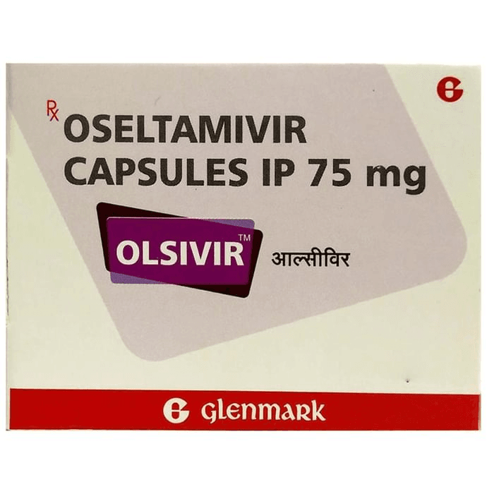 Olsivir Capsule – Oseltamivir Phosphate (75mg) by Glenmark Pharmaceuticals Ltd — photo 1 of 2