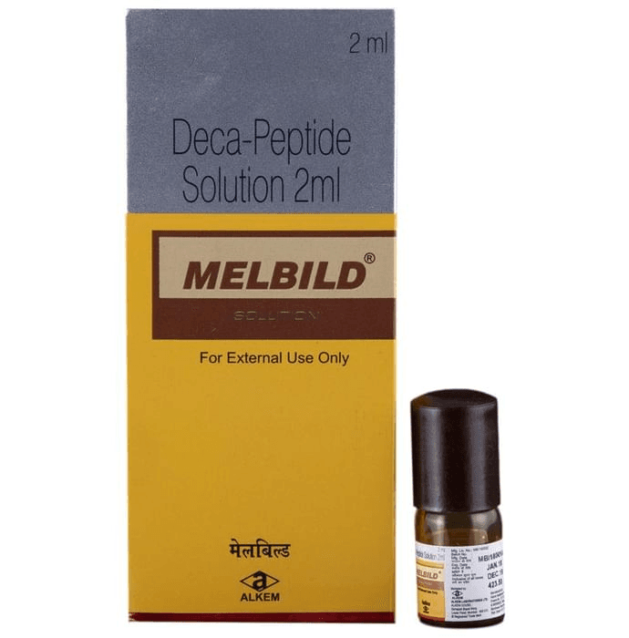Melbild Solution – Deca Peptide (2mg/ml) by Alkem Laboratories Ltd — photo 1 of 5